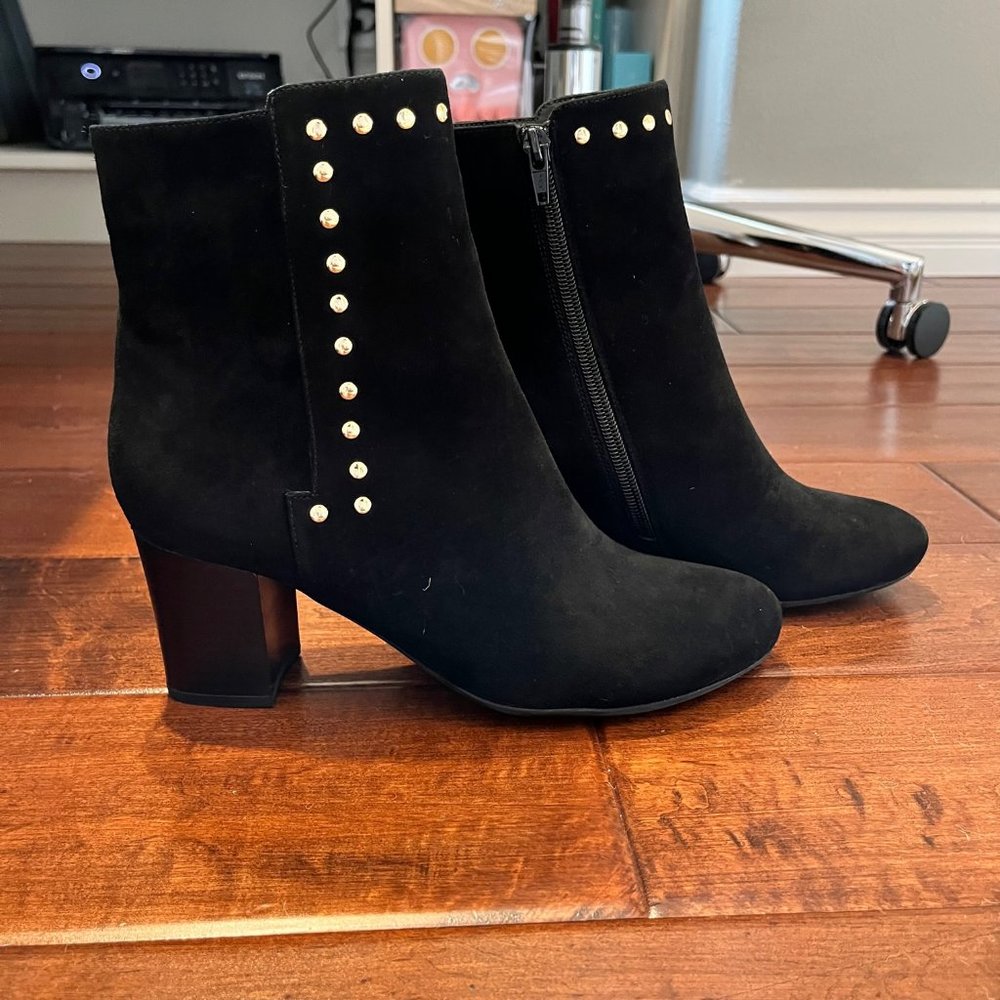 Neiman Marcus Black Ankle Boot
